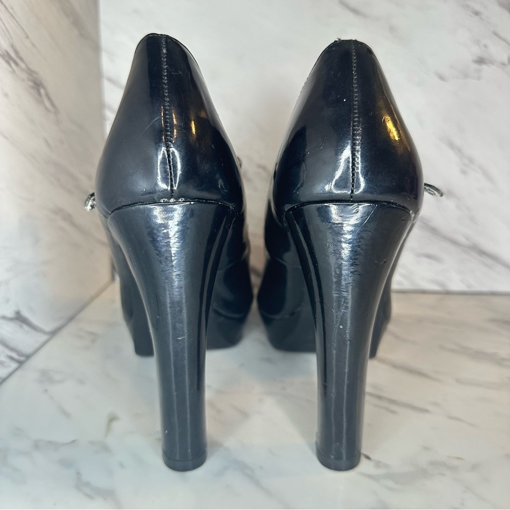 Christian Siriano Strappy Block Heels - Open Toe - Size 7 - Picture 5 of 11
